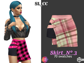 Sims 4 — Skirt 3 by SL_CCSIMS — -New mesh- -70 swatches- -Teen to elder- -All Maps- -All Lods- -HQ- -Catalog Thumbnail-