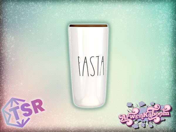 Sims 4 — Rae Of Sunshine - Tall Jar (Wood Lid) by ArwenKaboom — Base game object with multiple recolors. You can search