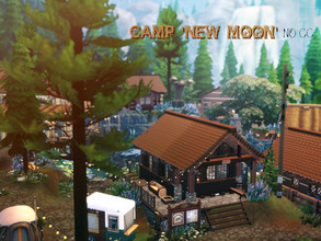 Sims 4 — Camp 'New Moon' by VirtualFairytales — Where else can you be so close to nature? With the stars above your head