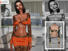 Sims 4 — [PATREON] PLT SUMMER SET II - Top *Early Access* by Camuflaje — * New mesh * Compatible with the base game * HQ