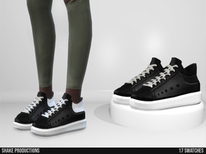 Sims 4 — 919 - Sneakers (Female) by ShakeProductions — Shoes/Sneakers New Mesh All LODs Handpainted 17 Colors