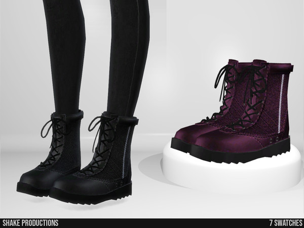 The Sims Resource - 921 - Leather Boots