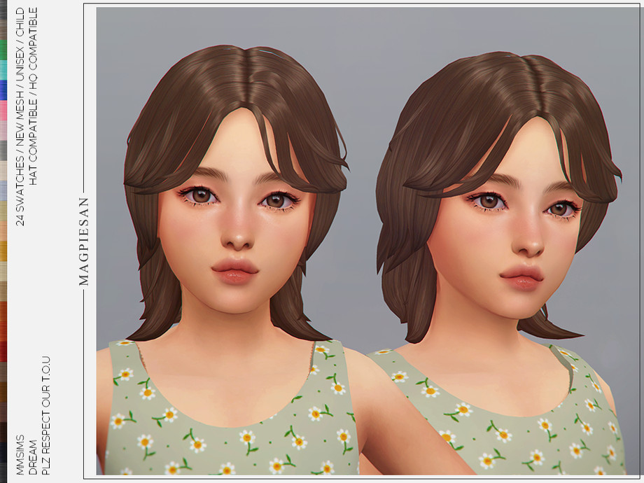The Sims Resource - Dream Hair for Child