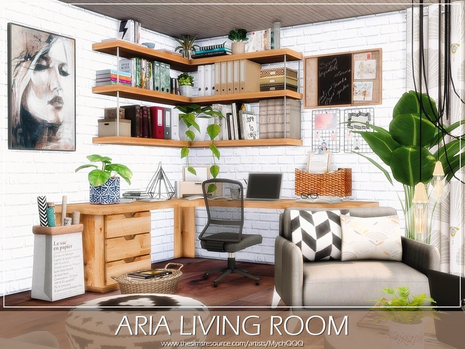 The Sims Resource - Aria Living Room