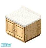 Sims 1 — Country Chef's Kitchen - Counter by STP Carly — Part of the Country Chef's Kitchen