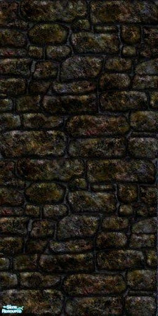Sims 2 — My Quake Wall set 2 - Old stone wall by Dr. Macabre — To be honest this is one of my favorites of this set, just