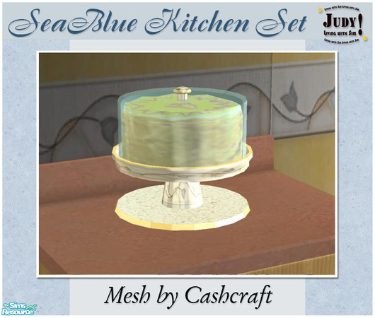 Sims 2 — Judy SeaBlue Kitchen - Cake by judyhugsnoopy — Recolor of Cashcraft Victorian Kitchen Set. You must need to