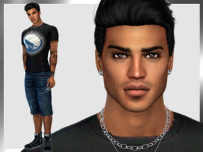 Sims 4 — Karim Ashour by DarkWave14 — Download all CC's listed in the Required Tab to have the sim like in the pictures.