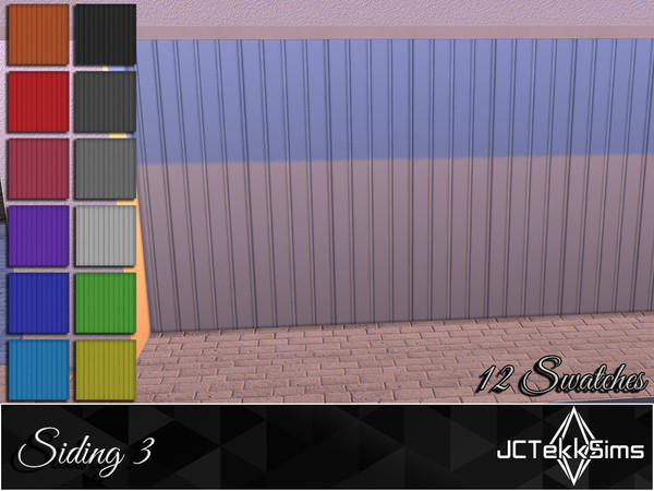 Sims 4 — Siding 3 by JCTekkSims — Created by JCTekkSims.