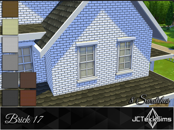 Sims 4 — Brick 17 by JCTekkSims — Created by JCTekkSims.