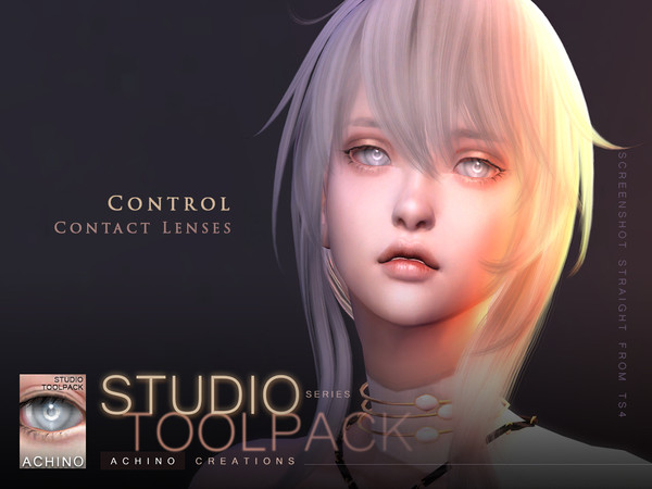 Sims 4 — Eye Color - Control by AchinoSims — 22 swatches (face paint).