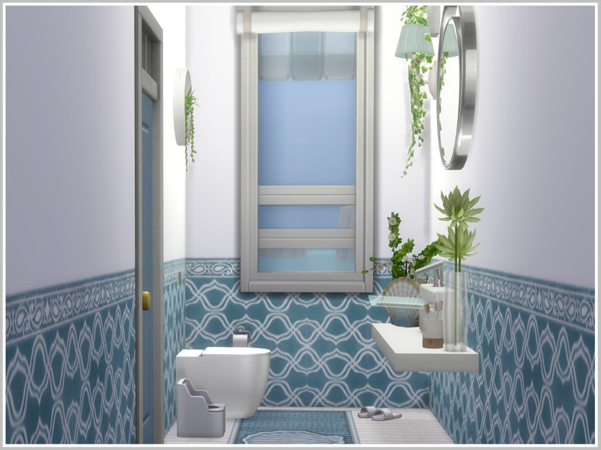 The Sims Resource - Jonas Tiny Bathroom (2x3)