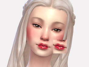 Sims 4 — Hearty Lipstick by Sagittariah — base game compatible 5 swatch properly tagged enabled for all occults disabled