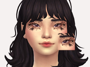 Sims 4 — Ink Lily Eyeliner by Sagittariah — base game compatible 3 swatches properly tagged enabled for all occults