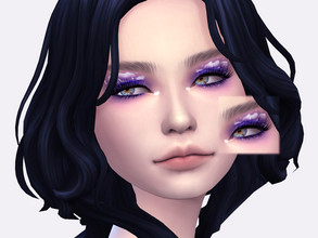 Sims 4 — July Sunset Eyeshadow by Sagittariah — base game compatible 10 swatches properly tagged enabled for all occults