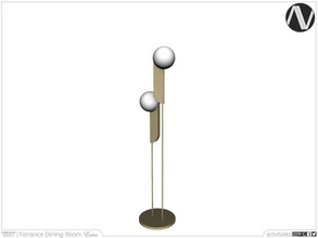Sims 3 — Torrance Floor Lamp by ArtVitalex — Dining Room Collection | All rights reserved | Belong to 2022 ArtVitalex@TSR