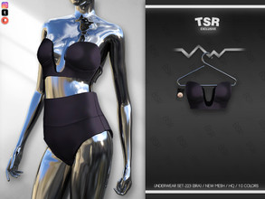 Sims 4 — UNDERWEAR SET-223 (BRA) BD701 by busra-tr — 10 colors Adult-Elder-Teen-Young Adult For Female Custom thumbnail