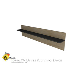 Sims 3 — Iowa Wall Shelf by Onyxium — Onyxium@TSR Design Workshop Living Room Collection | Belong To The 2022 Year