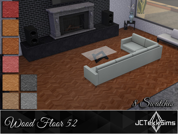 Sims 4 — Wood Floor 52 by JCTekkSims — Created by JCTekkSims.