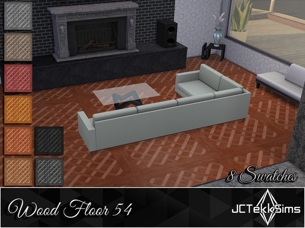 Sims 4 — Wood Floor 54 by JCTekkSims — Created by JCTekkSims.
