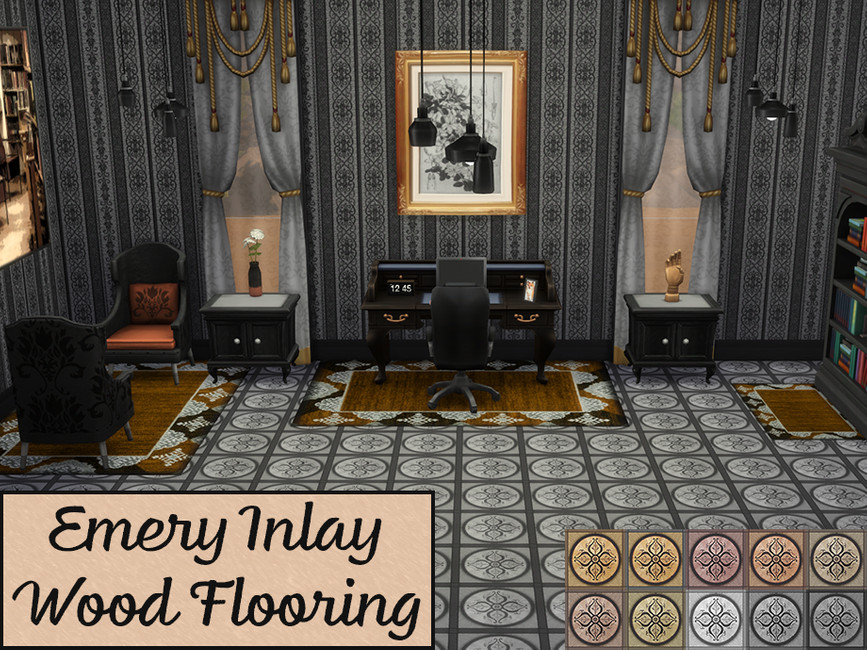 The Sims Resource Emery Wood Flooring