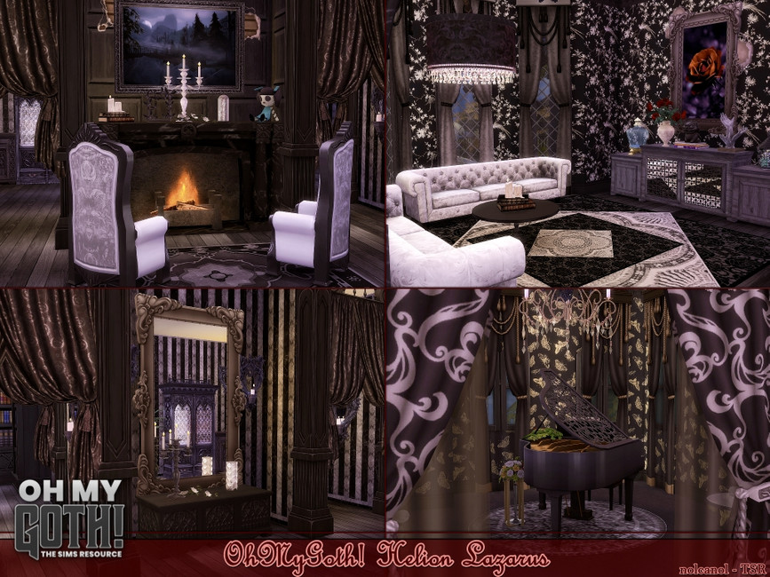 The Sims Resource - OhMyGoth! Helion Lazarus / TSR CC Only