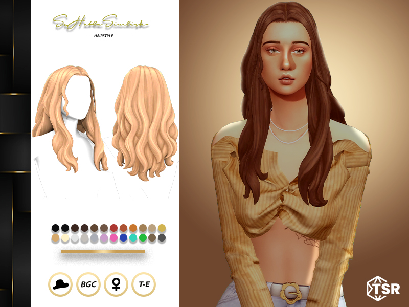 The Sims Resource - Millie Hairstyle