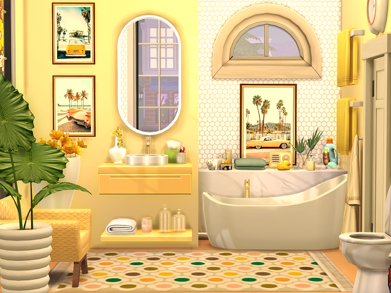 The Sims Resource Sunny Bath CC