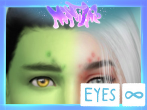 Sims 4 — Acne Overlays - Eyes V1 by ProbablyOatmeal — Give your Sims the chance to be proud of their skin with 40