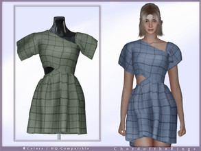Sims 4 — ChordoftheRings Dress No.141 by ChordoftheRings — ChordoftheRings Dress No.141 - 8 Colors - New Mesh (All LODs)
