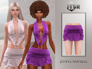 Sims 4 — Paris Set (SKIRT) by Joan_Campbell_Beauty_ — 14 swatches Custom thumbnail Original mesh Hq compatible
