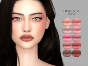 Sims 4 — Lipstick A51 by ANGISSI — For all questions go here ---- angissi.tumblr.com -10 colors -HQ compatible -Female