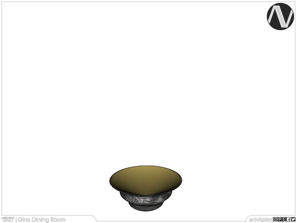 Sims 3 — Qina Bowl by ArtVitalex — Dining Room Collection | All rights reserved | Belong to 2022 ArtVitalex@TSR - Custom
