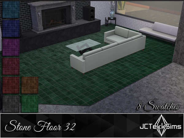 Sims 4 — Stone Floor 32 by JCTekkSims — Created by JCTekkSims.