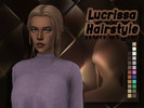 Sims 4 — Lucrissa Hairstyle by _OPIA_ — - Hair category; - Female; - Teen - Elder; - 24 Colours; - Custom CAS Thumbnail;