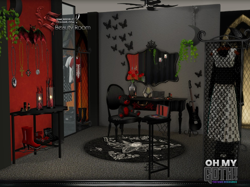The Sims Resource - Oh My Goth Beauty Room