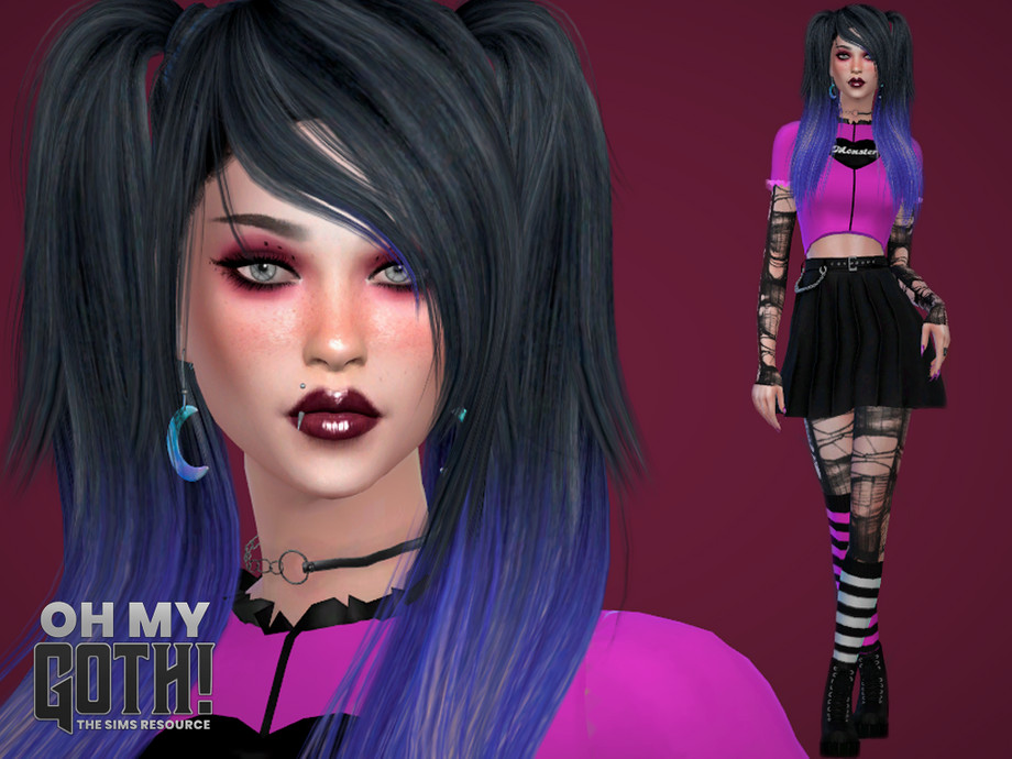 The Sims Resource - Oh My Goth - Angel Fangs R