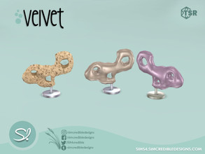 Sims 4 — Velvet Sculpture 1 by SIMcredible! — by SIMcredibledesigns.com available at TSR 3 colors variations