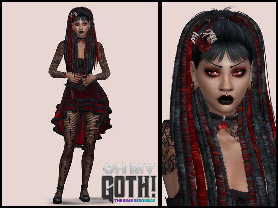 The Sims Resource Oh My Goth Belesse Ware