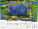 Sims 4 — Starter Cottage | No CC by Chanel_Mari — Starter Cottage Built on: - Rindle Rose, Courtyard Lane, Willow Creek.