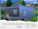 Sims 4 — Contemporary Cabana Mini by Chanel_Mari — Built on: - Crick Cabana, Foundry Cove, Willow Creek. Details: - 20 x