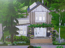 Sims 4 — Brown House  by Teianca — Cute little one bedroom two bathroom house. Lot Size: 20x15 Resedential Cost: 48,178 