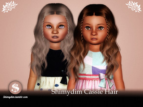 Sims 3 — Cassie Hairstyle - Toddler by Shimydimsims — Hi! I hope you will like this hair! It's a long wavy hairstyle with