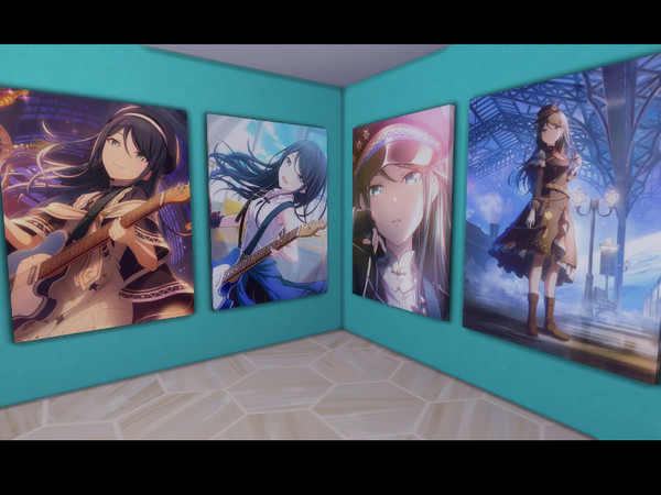 Sims 4 — Project Sekai Colorful Stage Hoshino Ichika Artwork by thatgirlwiththezombie — Dine Out required