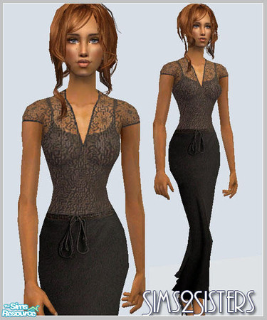 Sims 2 — S2S Top with skirt  by sims2sisters — 