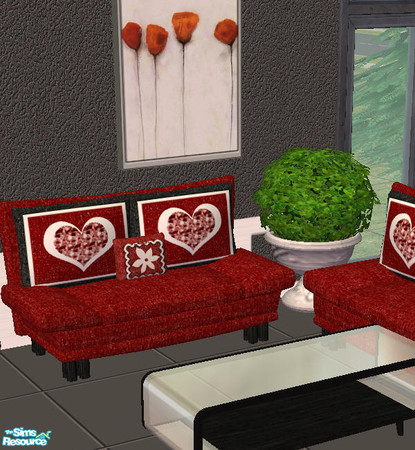 Sims 2 — S2S LoveSeat - #379660 Recolor by sims2sisters — 