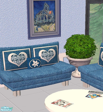 Sims 2 — S2S LoveSeat - #379660 Recolor by sims2sisters — 