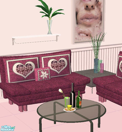 Sims 2 — S2S LoveSeat - #379660 Recolor by sims2sisters — 