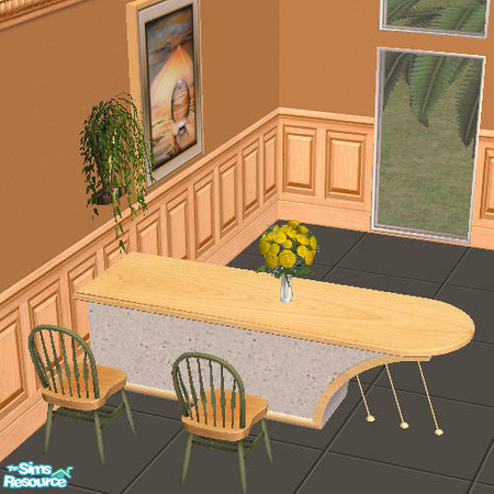 Sims 2 — S2S Table - #379593 Recolor by sims2sisters — 