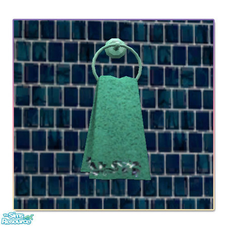 Sims 2 — Glimpse Bathroom - Small towel by Cloisonne — 